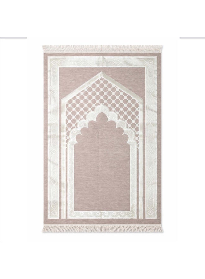 Sundus Comfort Prayer Mat – Soft Thick Padded Janamaz – Premium Quality Islamic Salah Mat – Non-Slip – Ideal for Home & Mosque – Ramadan Gift - Image 1
